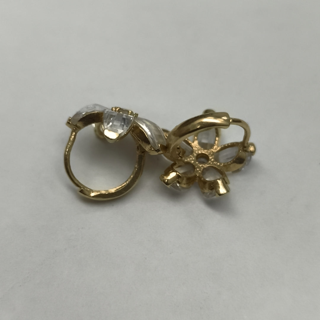 ARETES PAR ORO 14 K 4.1 GRMS (SEMINUEVO)