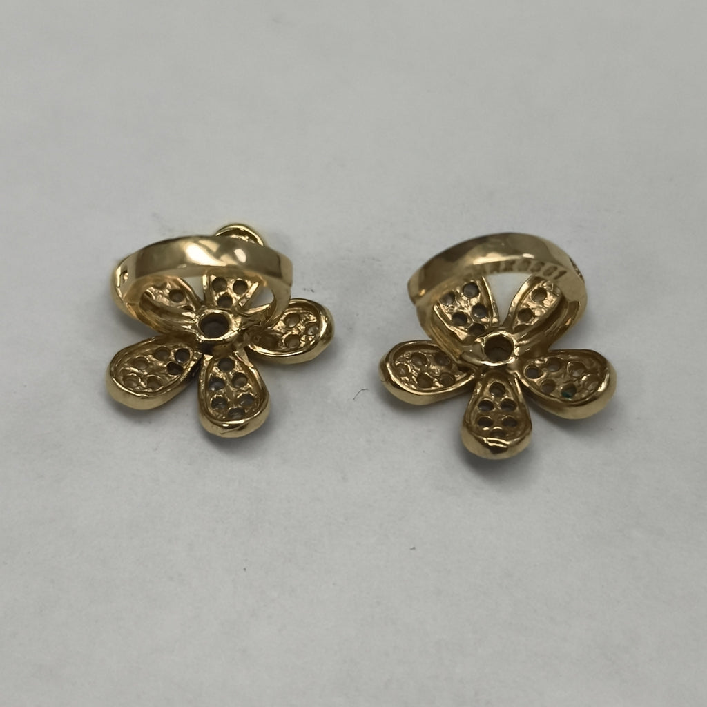 ARETES PAR ORO 14 K 4.1 GRMS (SEMINUEVO)