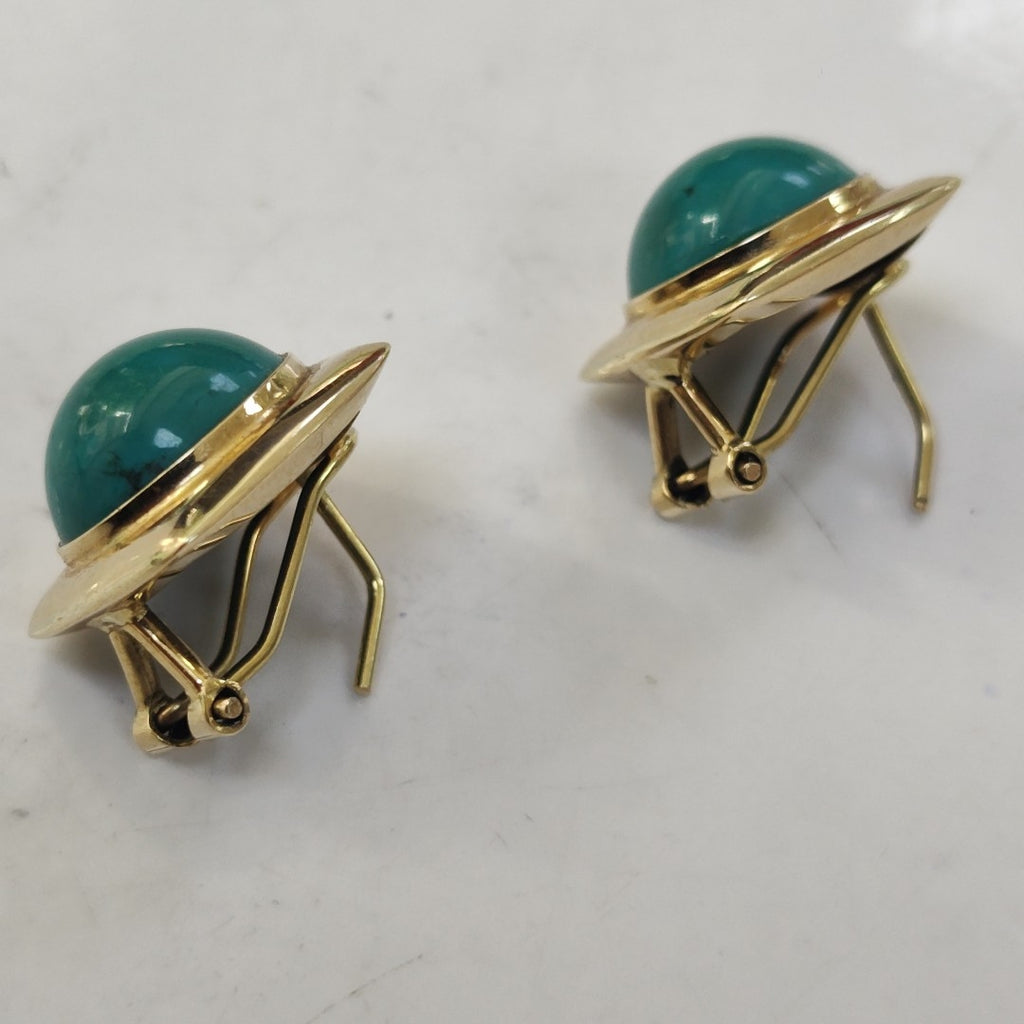 ARETES PAR ORO 14 K 5.4 GRMS (SEMINUEVO)