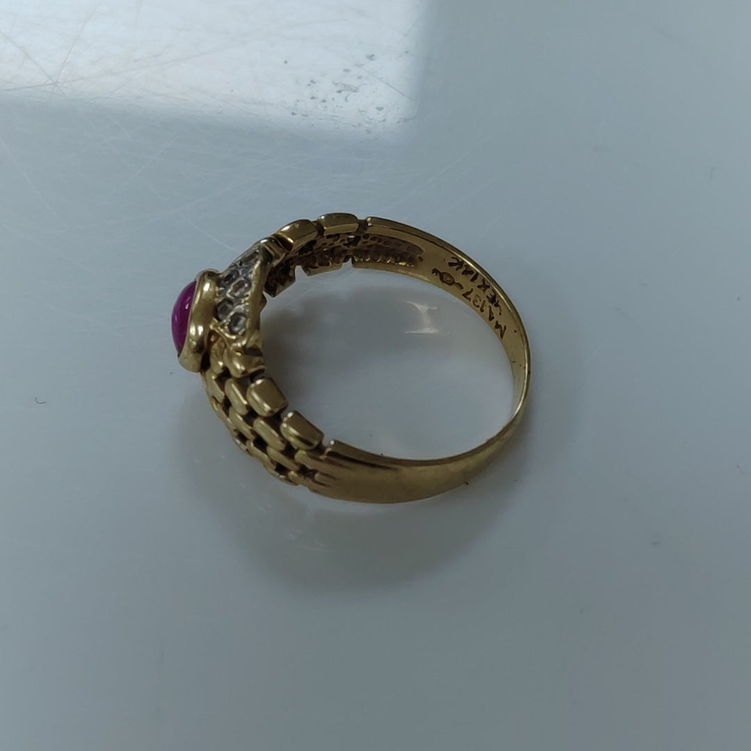 ANILLO ORO 14 K 3,70 GRMS (SEMINUEVO)