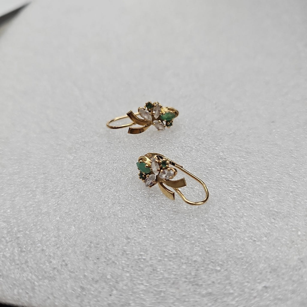 ARETES PAR ORO 14 K 3.1 GRMS (SEMINUEVO)