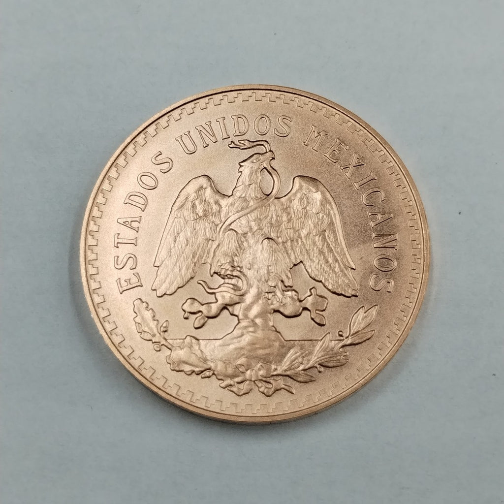 K1 41.6 GRMS 21 K IDENTIFICACIÓN MONEDA NOMINATIVA MONEDAS PESOS 50 PESOS (SEMINUEVO)