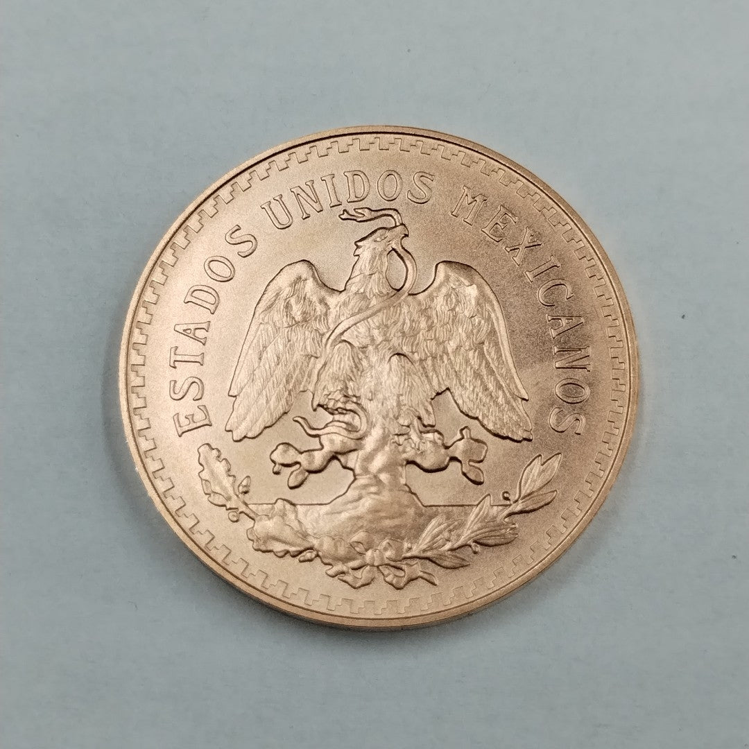 K1 41.6 GRMS 21 K IDENTIFICACIÓN MONEDA NOMINATIVA MONEDAS PESOS 50 PESOS (SEMINUEVO)