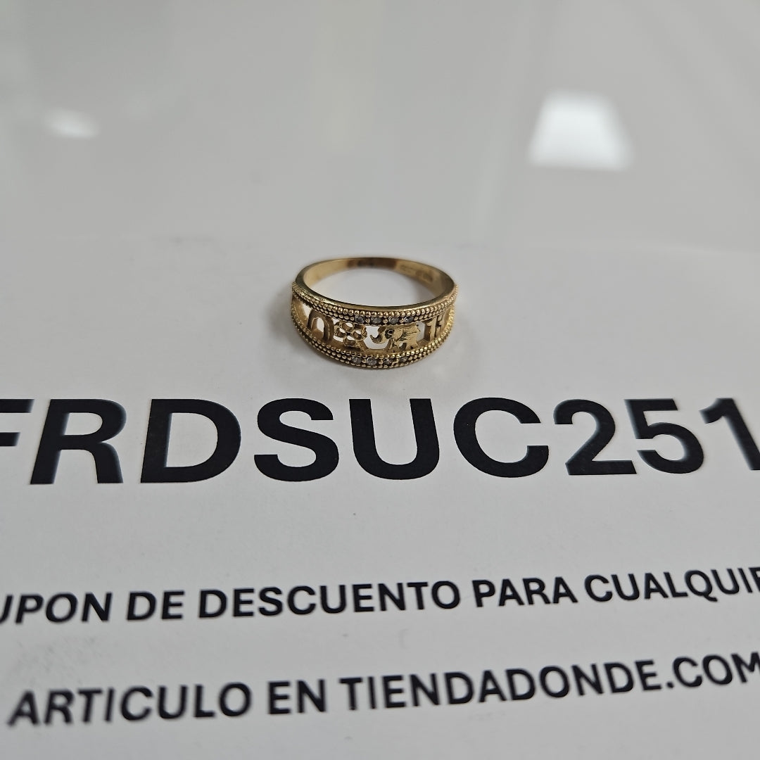 ANILLITO ORO 14 K 3 GRMS (SEMINUEVO)