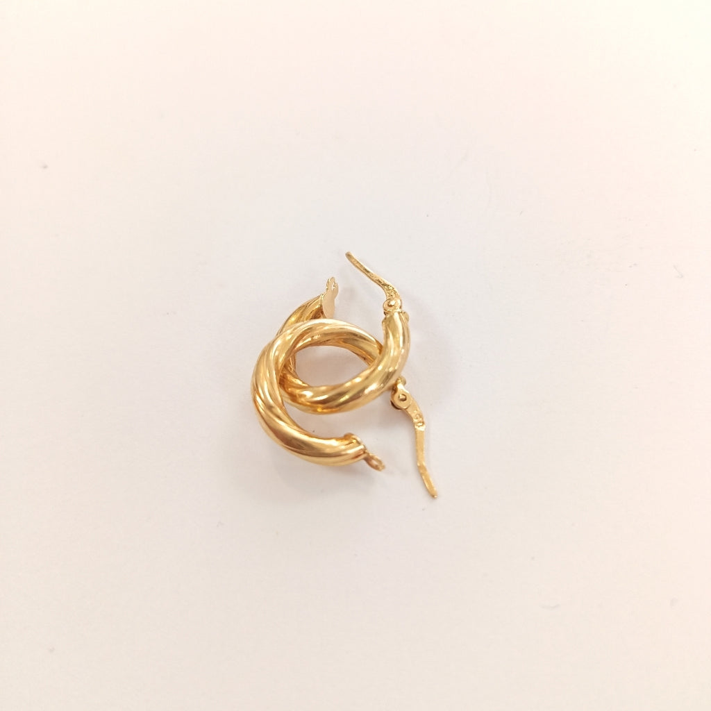 ARRACADAS PAR ORO 18 K 1,70 GRMS (SEMINUEVO)