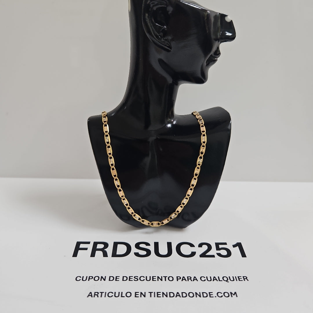 CADENA ORO 14 K 6.9 GRMS (SEMINUEVO)