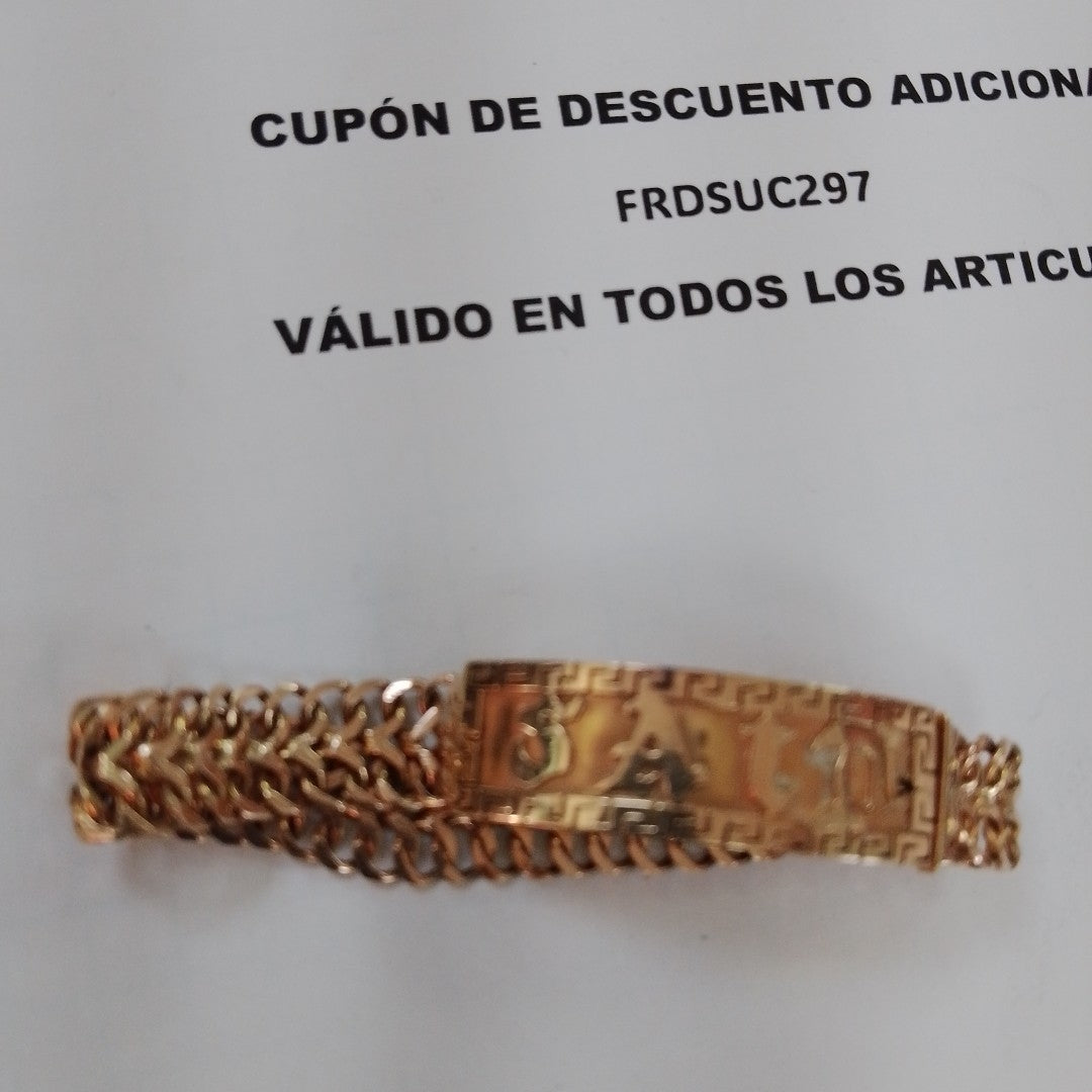 ESCLAVA ORO 10 K 5,00 GRMS (SEMINUEVO)