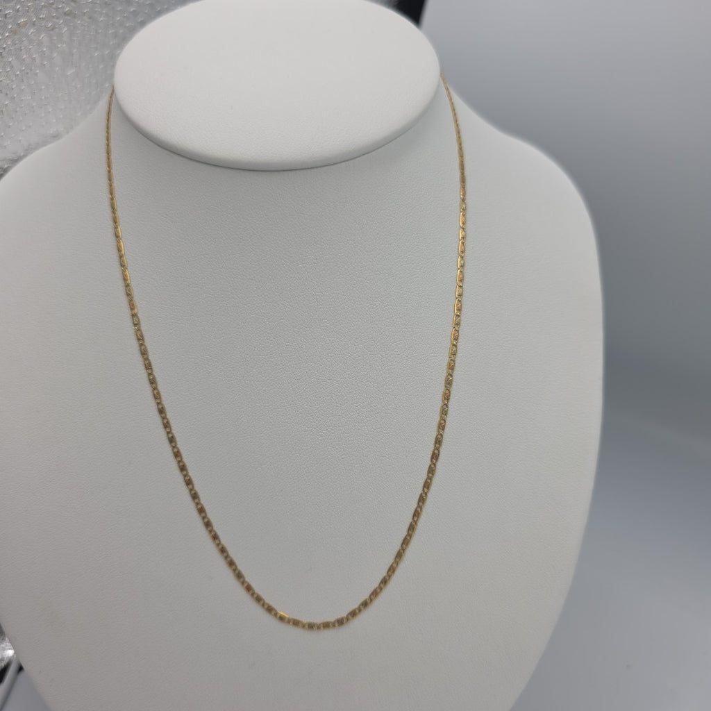 CADENA ORO, ORO COMBINADO 10 K 2 GRMS (SEMINUEVO)