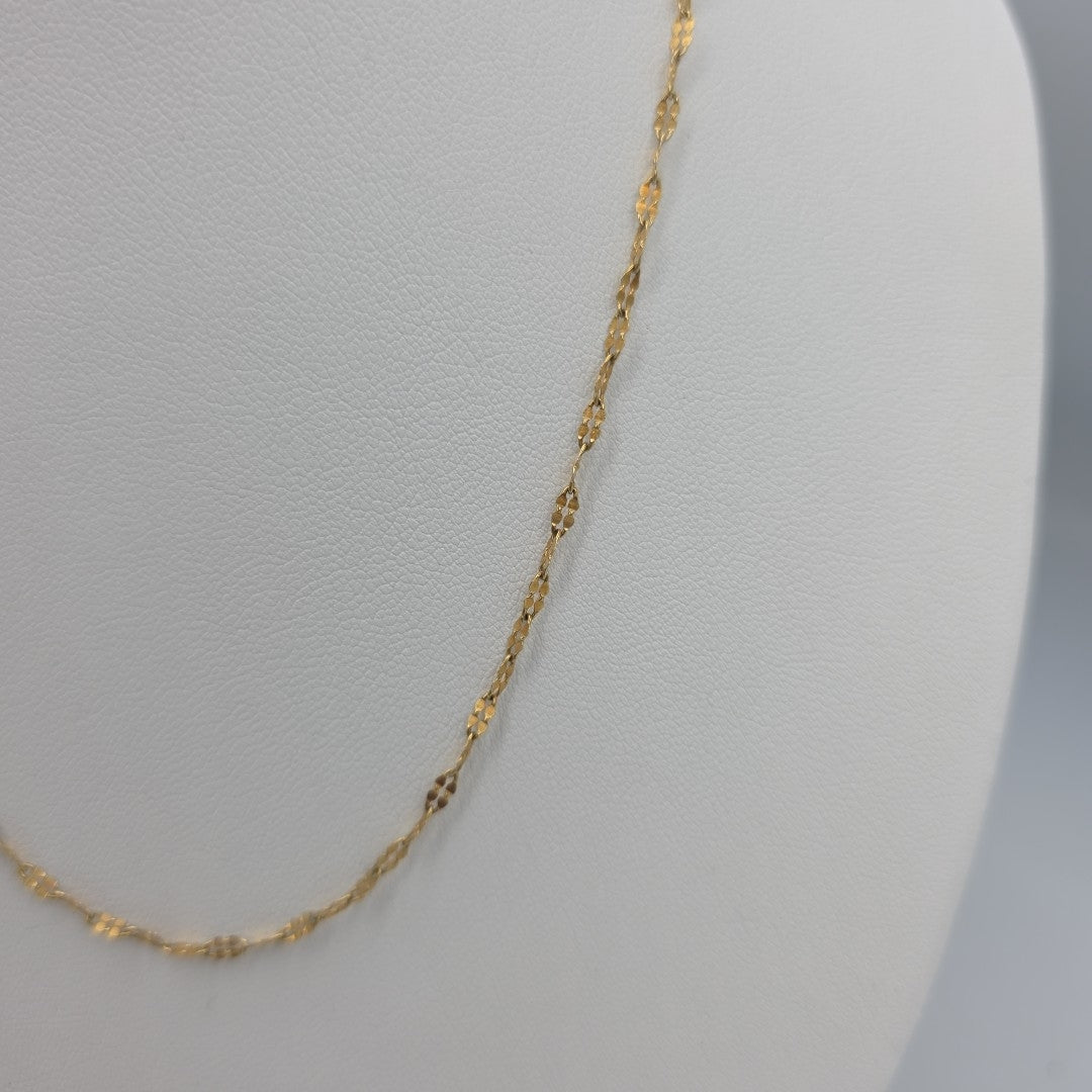 CADENA ORO 10 K 1,60 GRMS (SEMINUEVO)