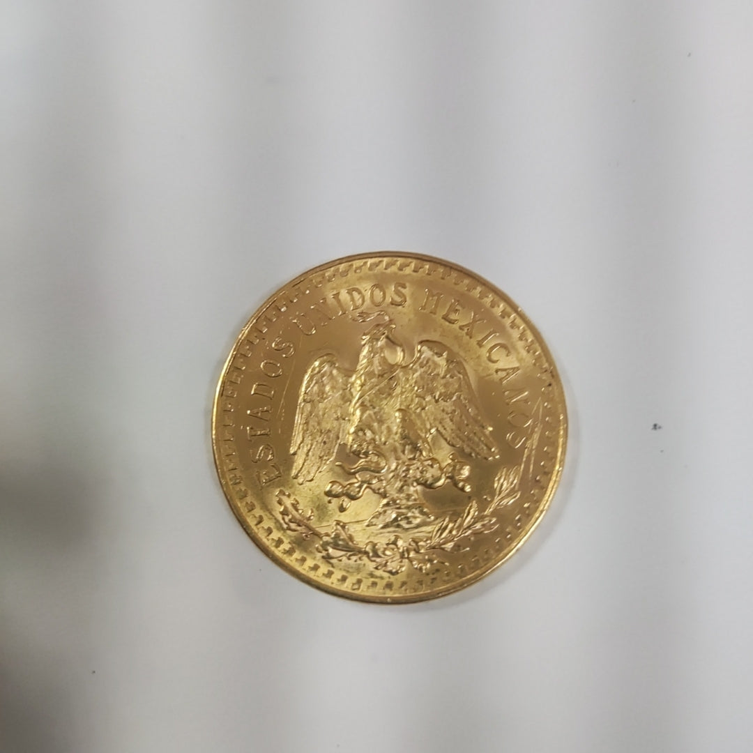K1 41.6 GRMS 21 K IDENTIFICACIÓN MONEDA NOMINATIVA MONEDAS PESOS 50 PESOS (SEMINUEVO)