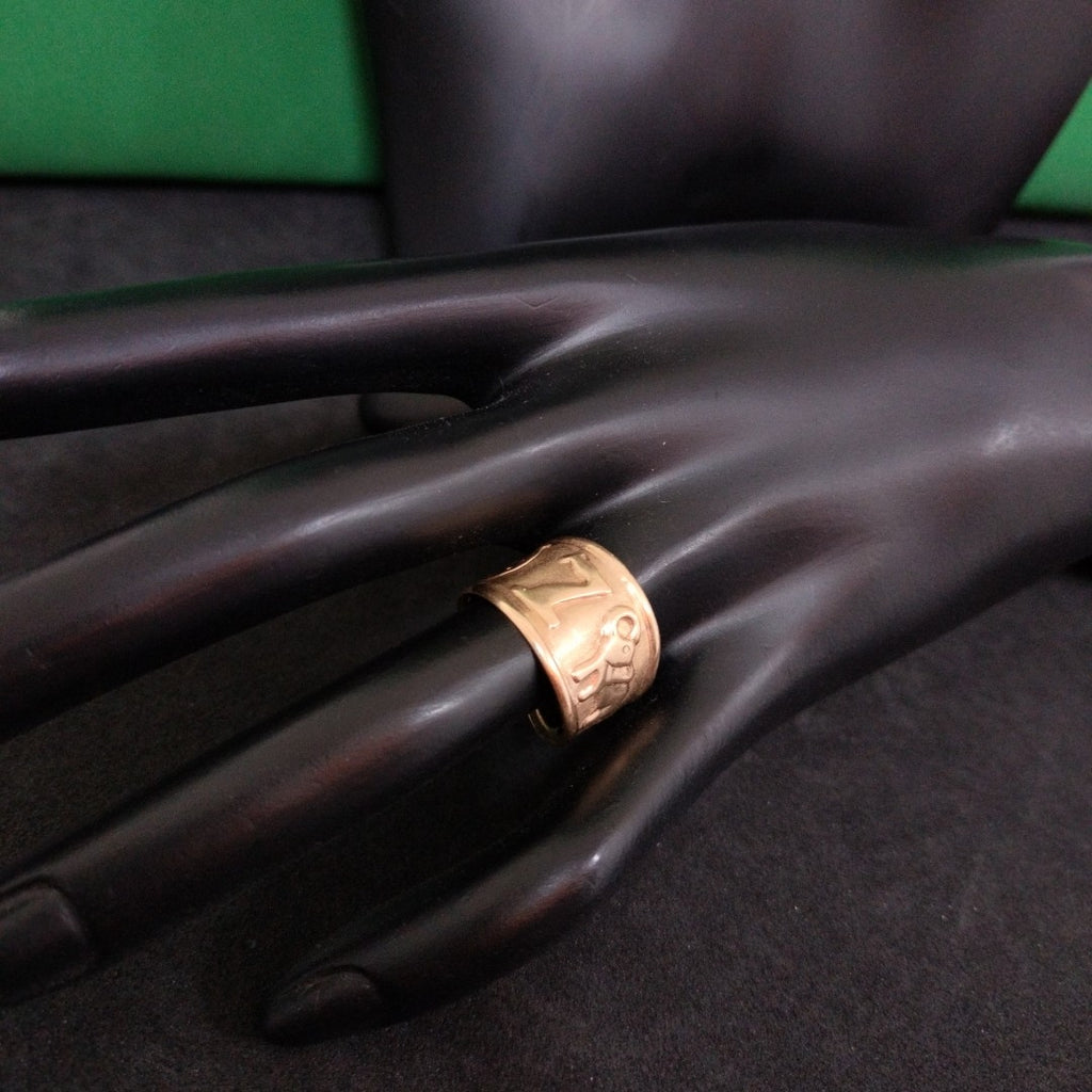 ANILLO ORO 10 K 2,50 GRMS (SEMINUEVO)
