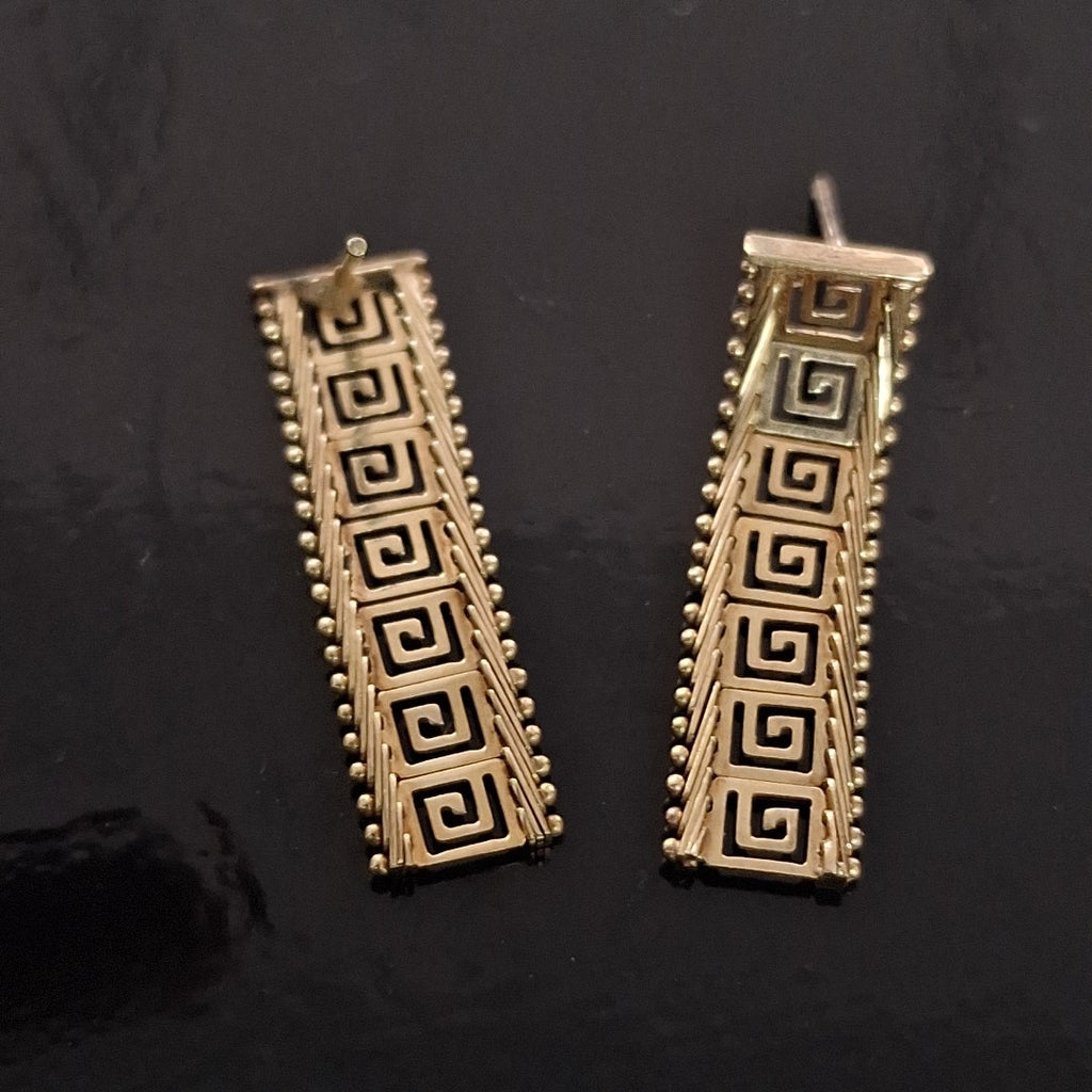 ARETES PAR ORO 10 K 2,30 GRMS (SEMINUEVO)