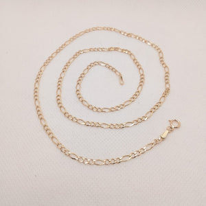 CADENAS TEJIDO 3X1 ORO 10K 60 CM 4.5 GR (NUEVO)