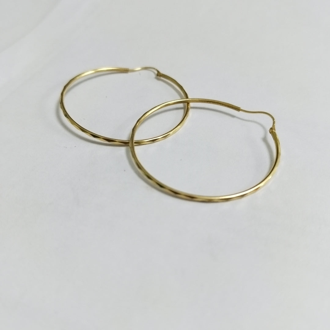 ARRACADAS PAR ORO 14 K 2 GRMS (SEMINUEVO)