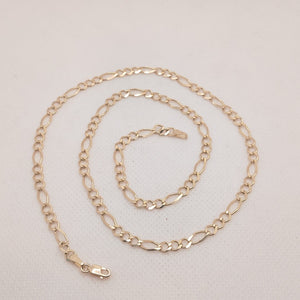 CADENAS TEJIDO 3X1 ORO 10K 50 CM 6.4 GR (NUEVO)