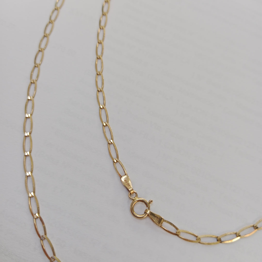 CADENA ORO 14 K 3.3 GRMS (SEMINUEVO)