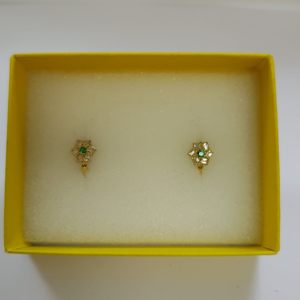 BROQUELES ORO 14K 1.3 (NUEVO)