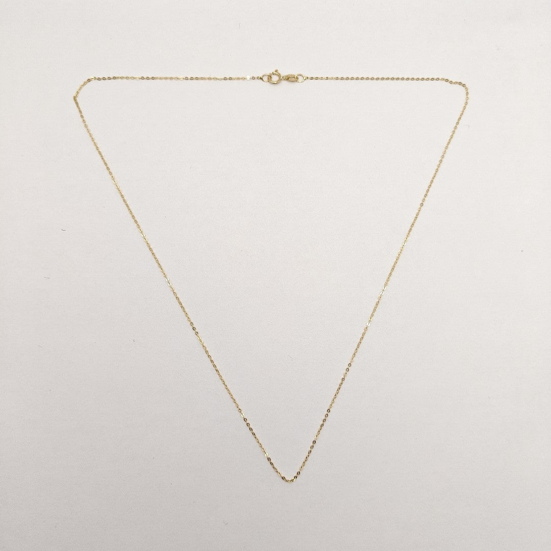 CADENA ORO 14 K 0,80 GRMS (SEMINUEVO)