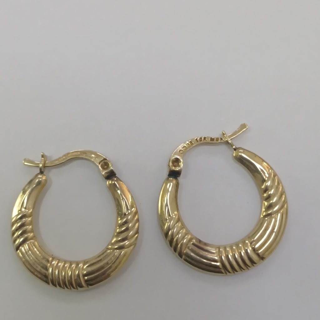 ARRACADAS PAR ORO 10 K 1,90 GRMS (SEMINUEVO)
