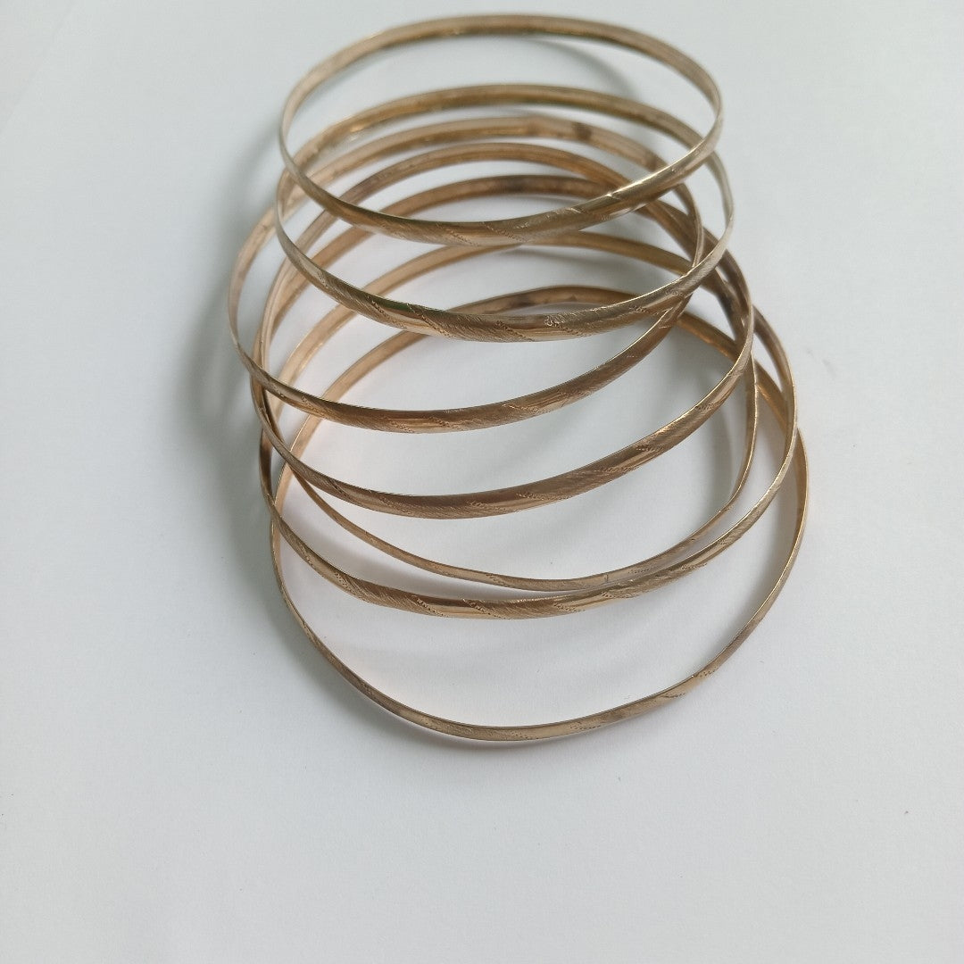 SEMANARIO DE PULSERAS ORO 10 K 20,30 GRMS (SEMINUEVO)