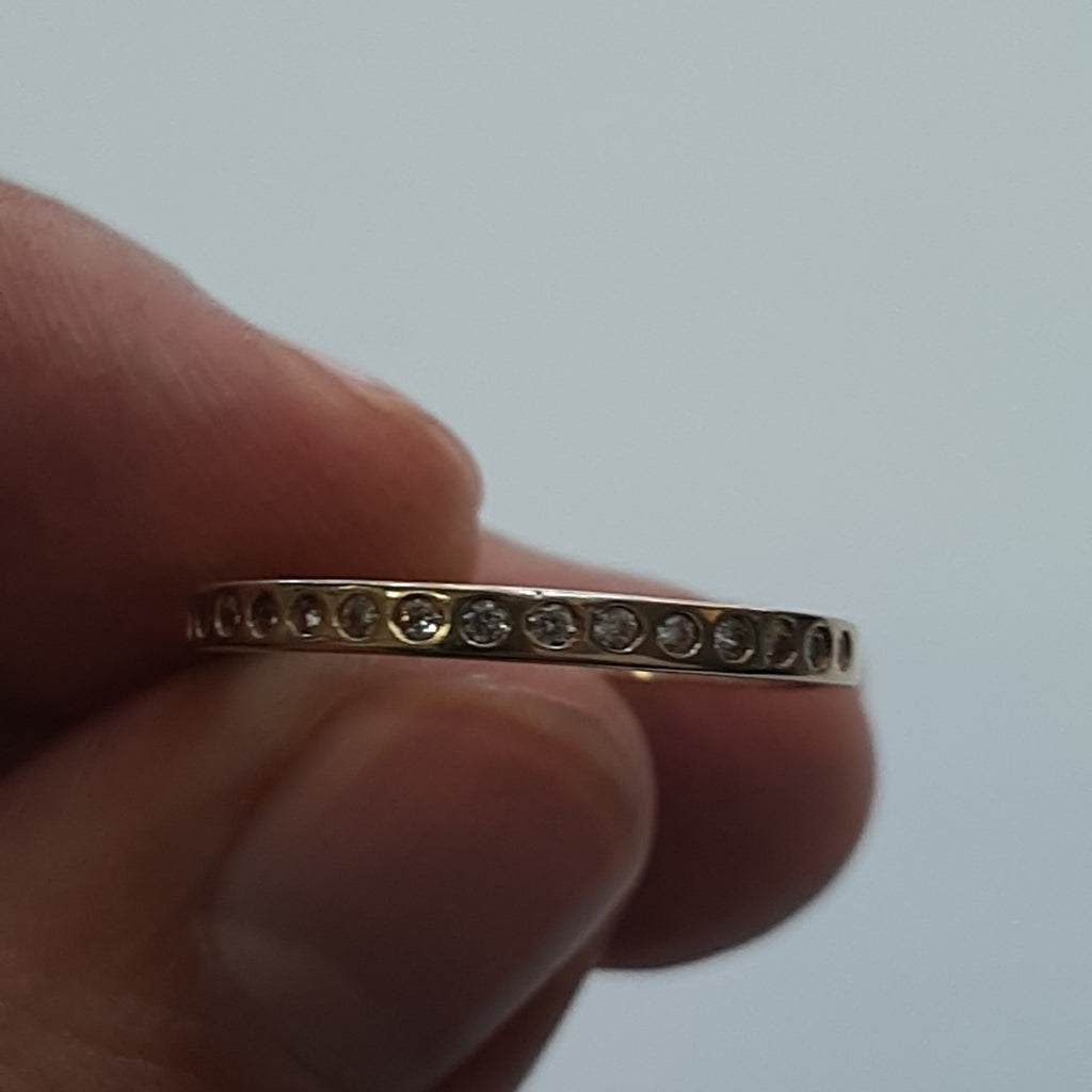 ANILLO ORO 10 K 1.3 GRMS (SEMINUEVO)