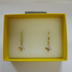 BROQUELES ORO 14K 1.8 (NUEVO)