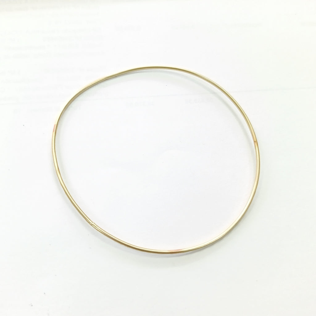PULSERA RIGIDA ORO 10 K 2,10 GRMS (SEMINUEVO)