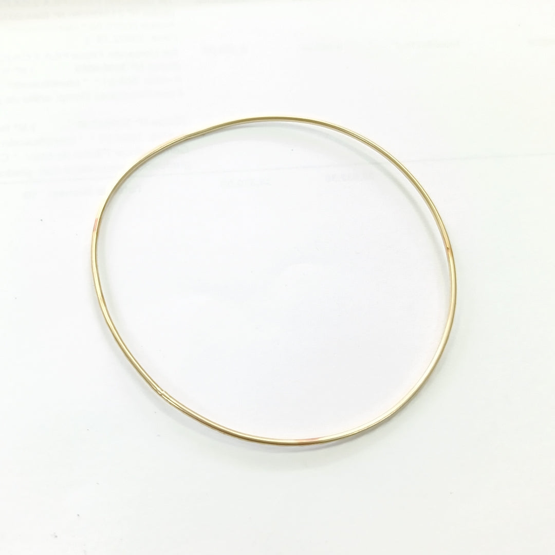 PULSERA RIGIDA ORO 10 K 2,10 GRMS (SEMINUEVO)