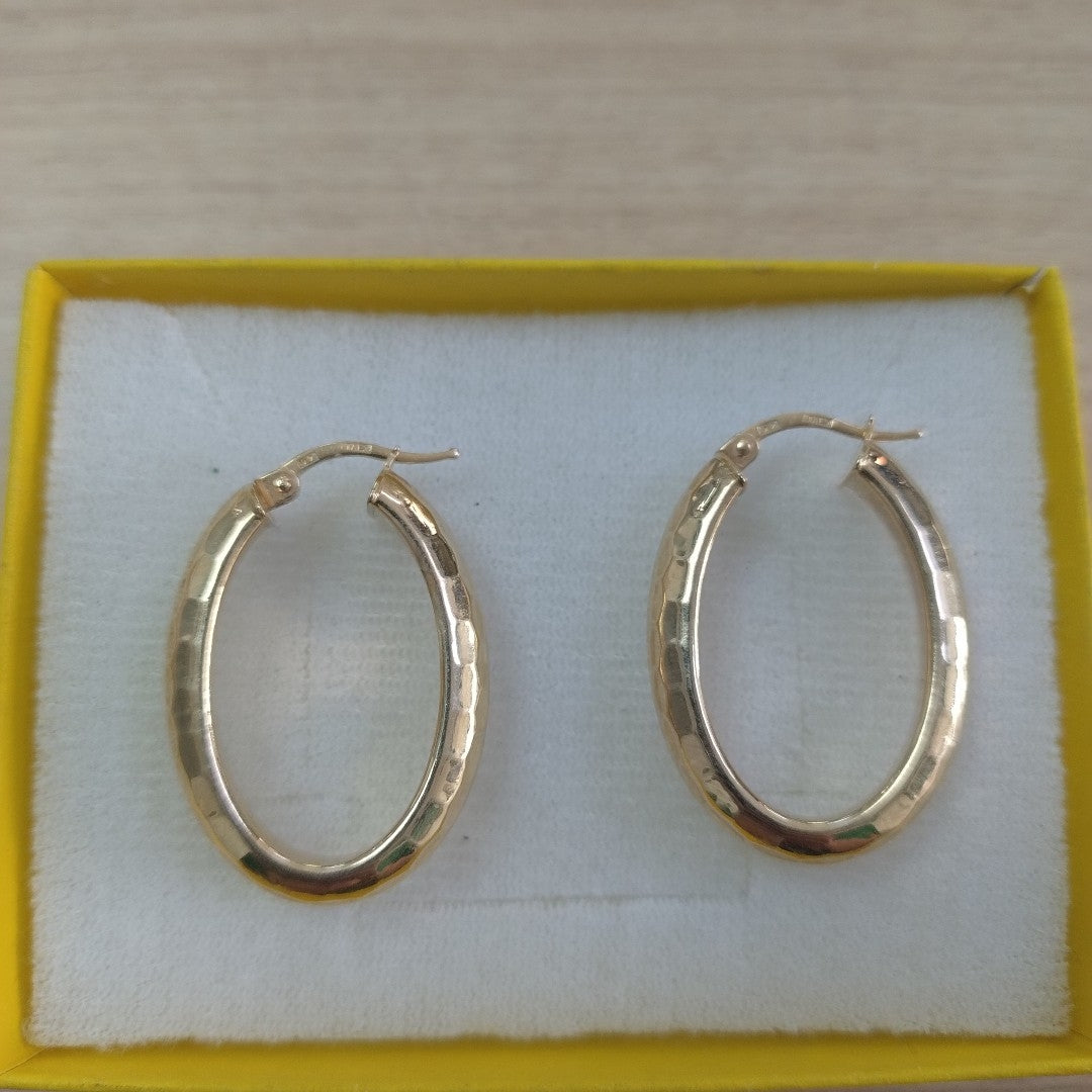 ARRACADAS PAR ORO 14 K 4,60 GRMS (SEMINUEVO)