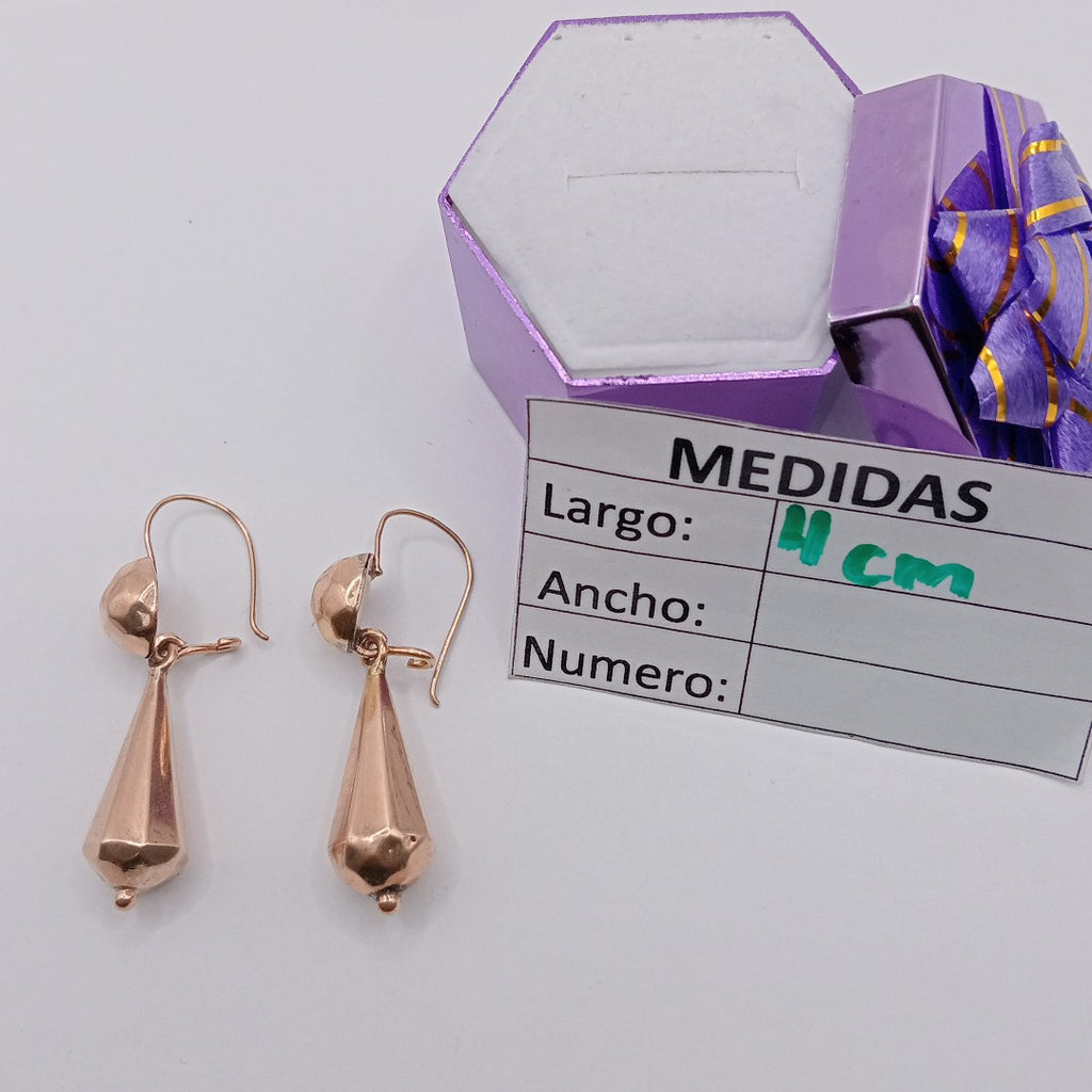 ARETES PAR ORO 8 K 4,60 GRMS (SEMINUEVO)