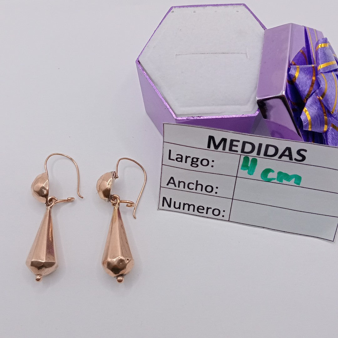ARETES PAR ORO 8 K 4,60 GRMS (SEMINUEVO)