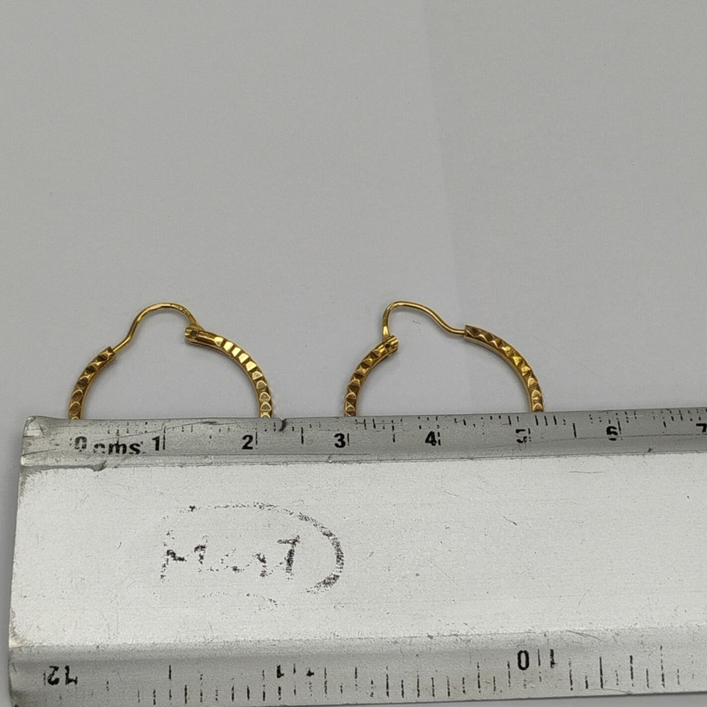 ARRACADAS PAR ORO 10 K 2 GRMS (SEMINUEVO)