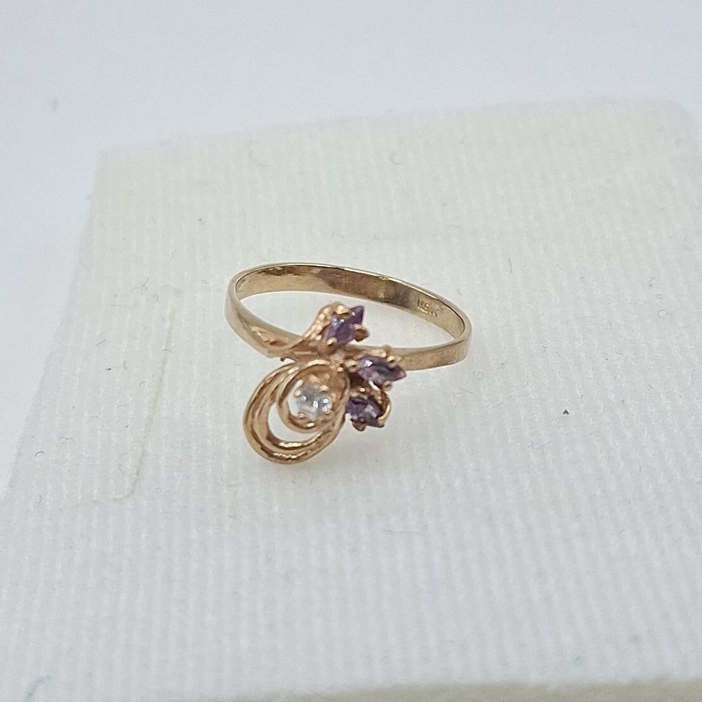 ANILLO ORO 10 K 2.3 GRMS (SEMINUEVO)