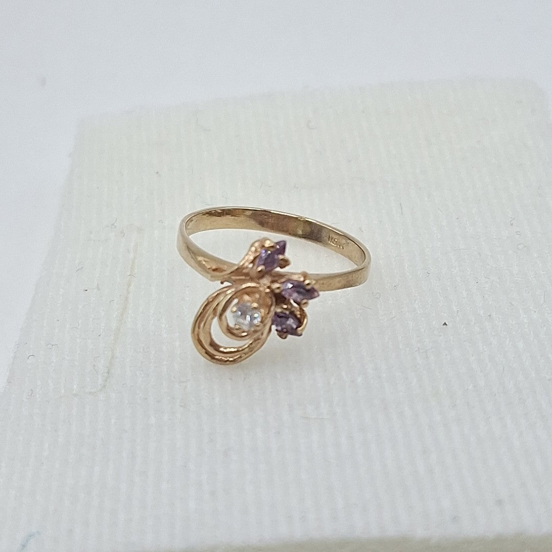 ANILLO ORO 10 K 2.3 GRMS (SEMINUEVO)