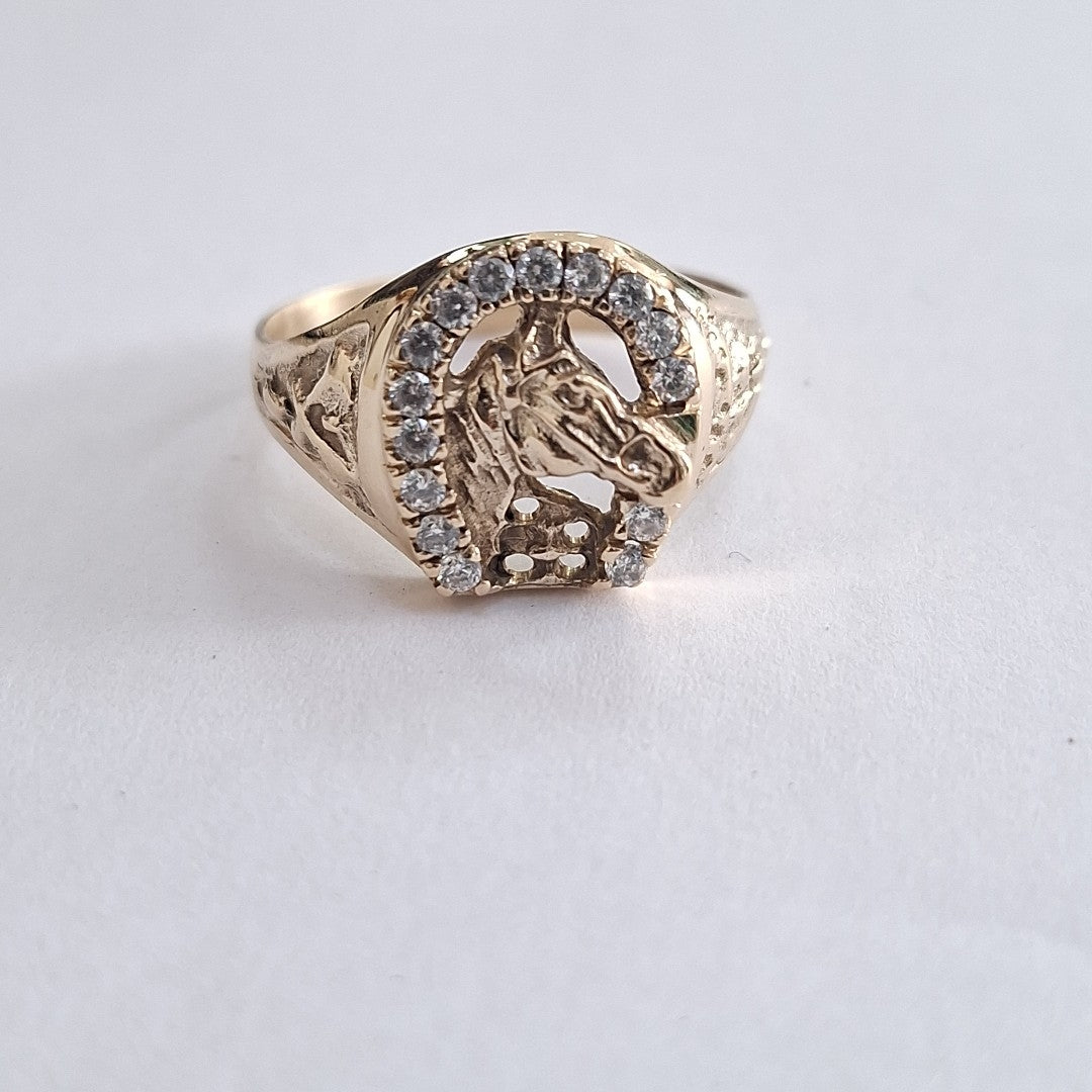 ANILLO ORO 10 K 4.2 GRMS (SEMINUEVO)