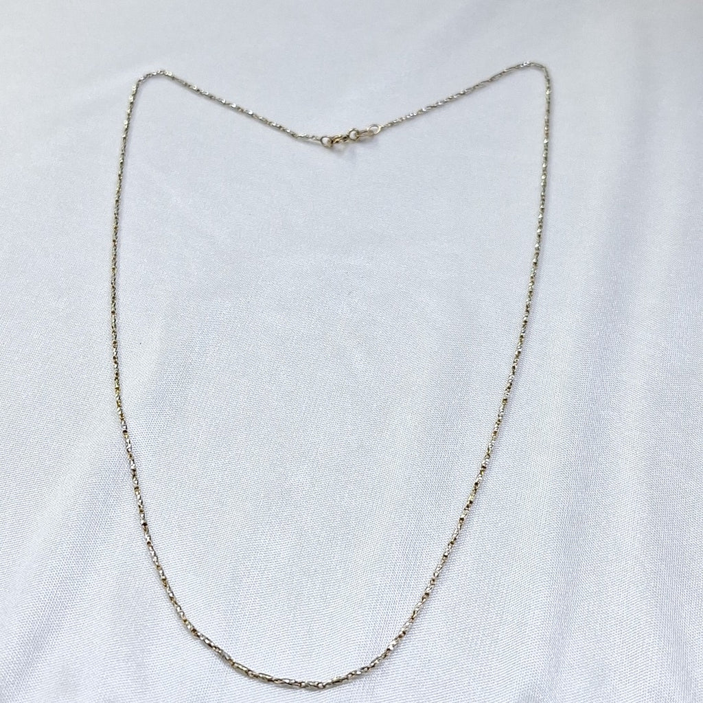 CADENA ORO COMBINADO 14 K 4,30 GRMS (SEMINUEVO)