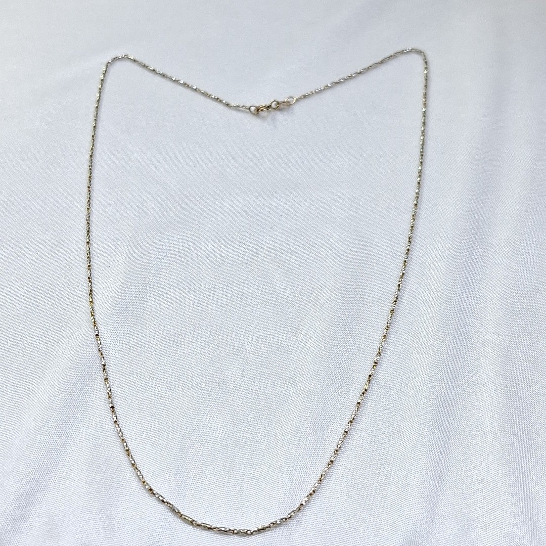 CADENA ORO COMBINADO 14 K 4,30 GRMS (SEMINUEVO)