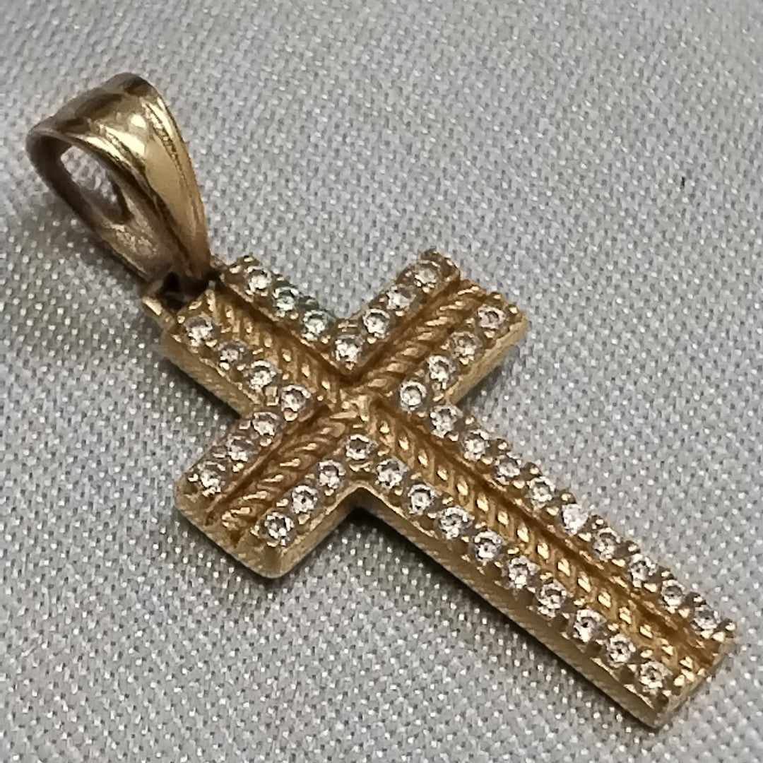 CRUZ, DIJE ORO 10 K 1.2 GRMS (SEMINUEVO)