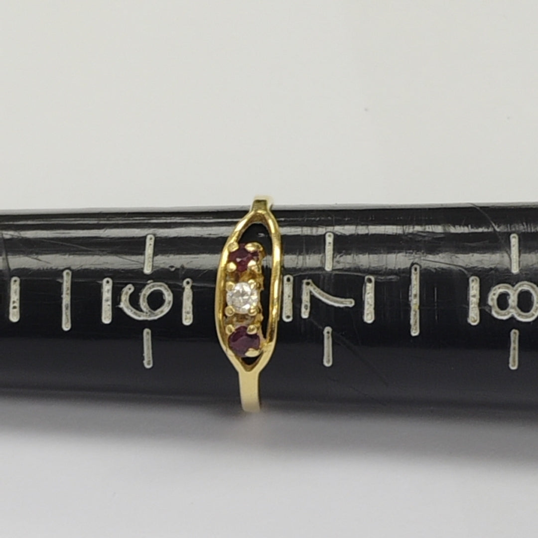 ANILLITO ORO 14 K 1.5 GRMS (SEMINUEVO)