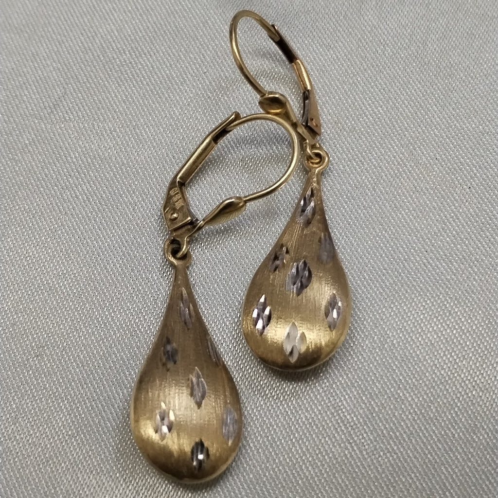 ARETES PAR ORO 10 K 2.6 GRMS (SEMINUEVO)