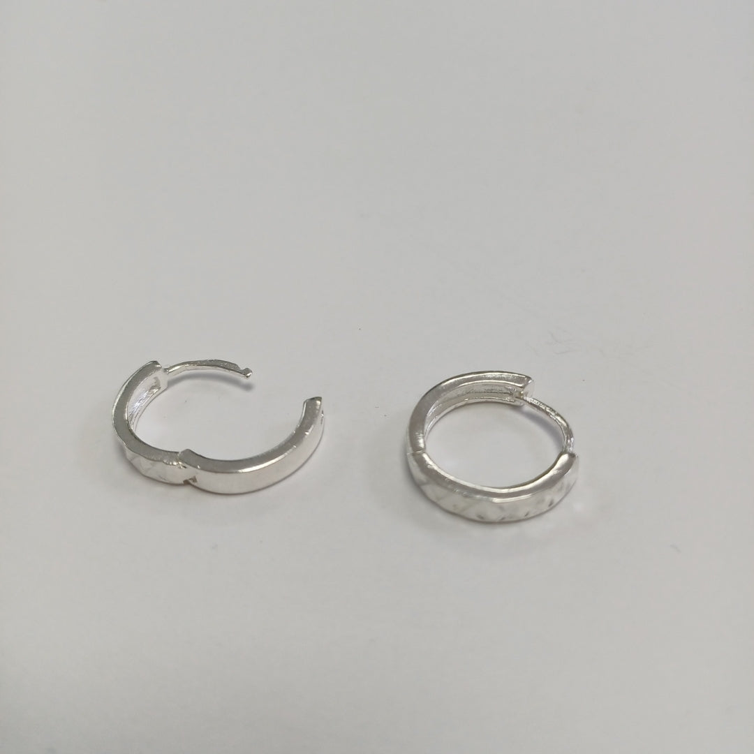 ARRACADAS LABRADAS PLATA .925 3.2 GR (NUEVO)