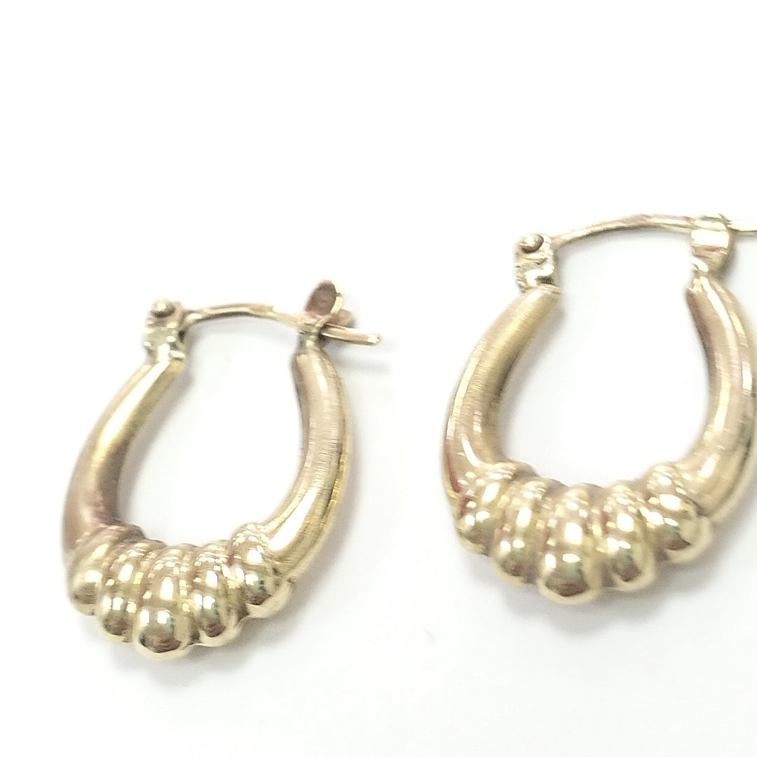 ARETES PAR ORO 14 K 1.7 GRMS (SEMINUEVO)