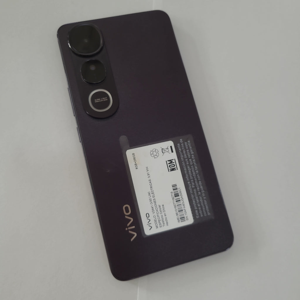 CELULAR VIVO V50 LITE V2441 (2025) 256 GB 8 GB RAM (SEMINUEVO)
