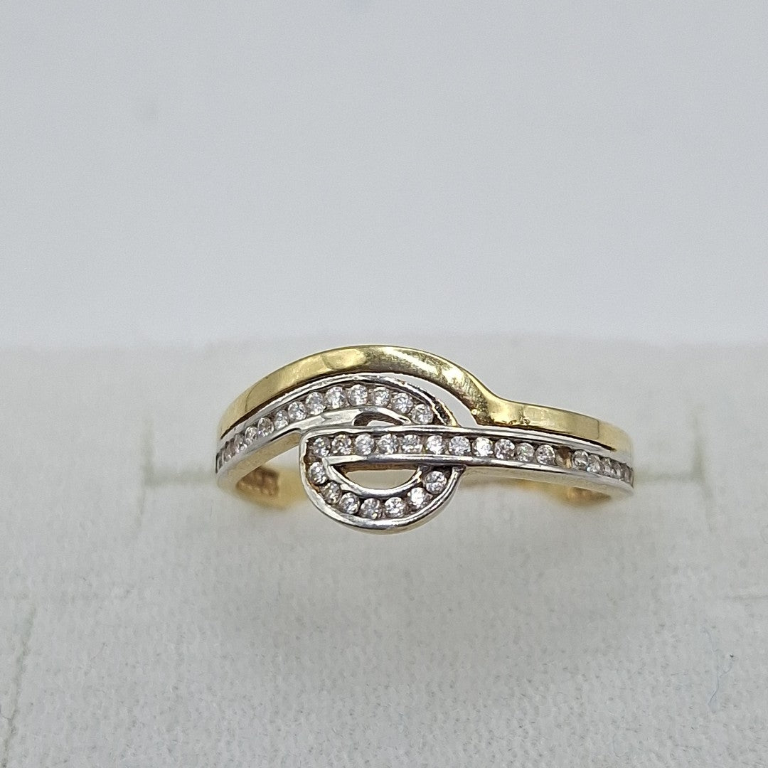 ANILLO ORO 14 K 2 GRMS (SEMINUEVO)