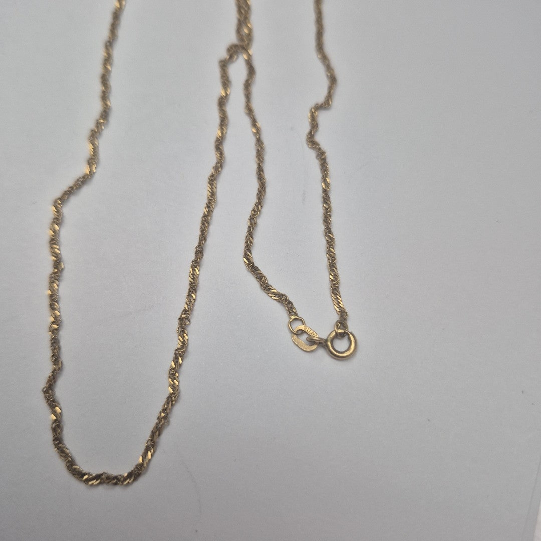 CADENA ORO 14 K 2,50 GRMS (SEMINUEVO)
