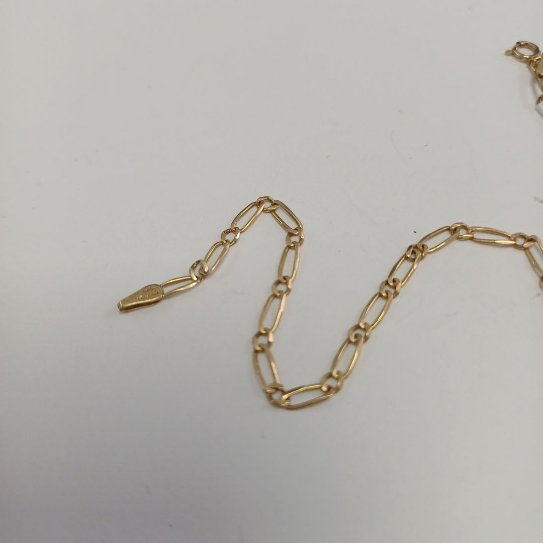 PULSERA ORO 14 K 1.6 GRMS (SEMINUEVO)