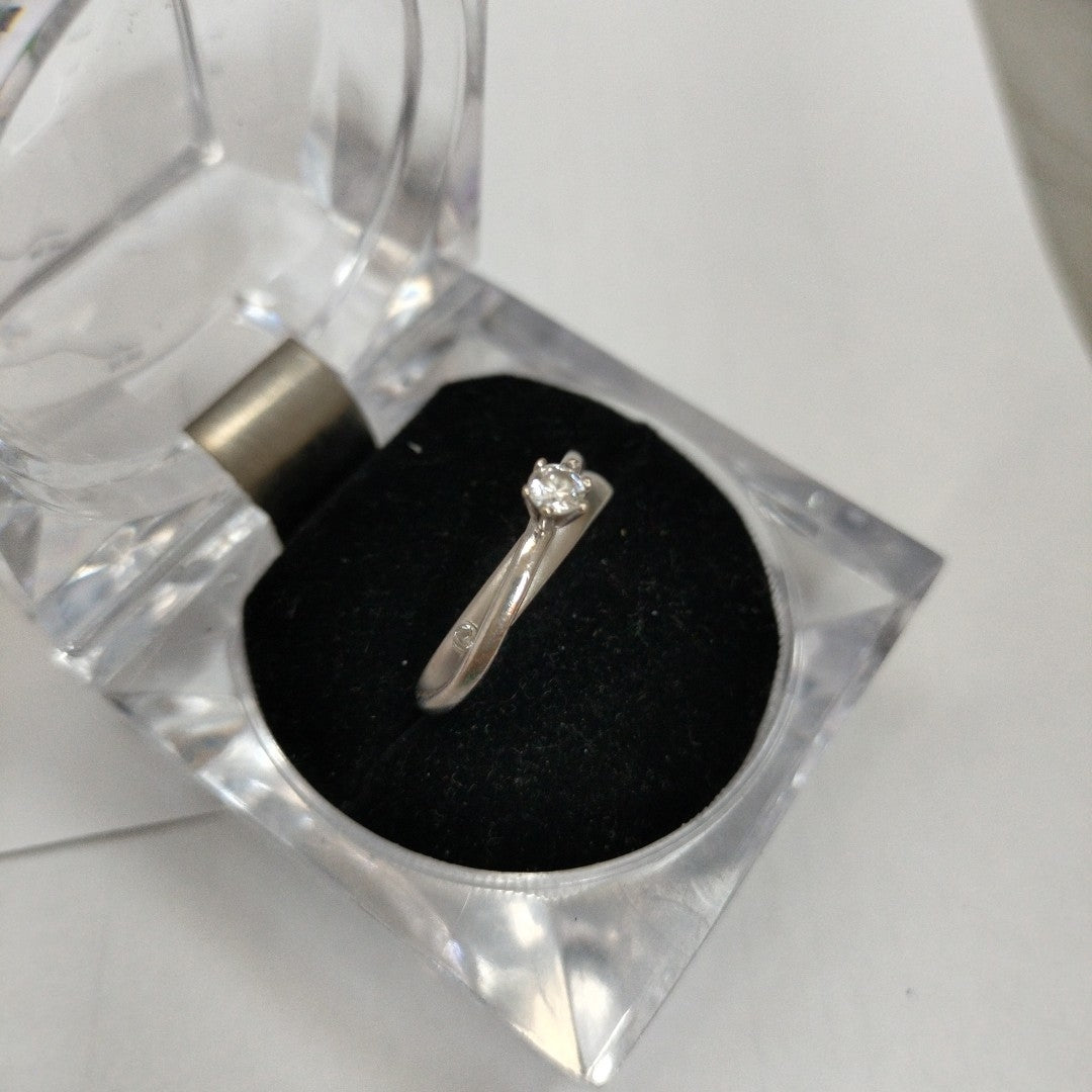 ANILLITO ORO BLANCO 14 K 2,70 GRMS (SEMINUEVO)