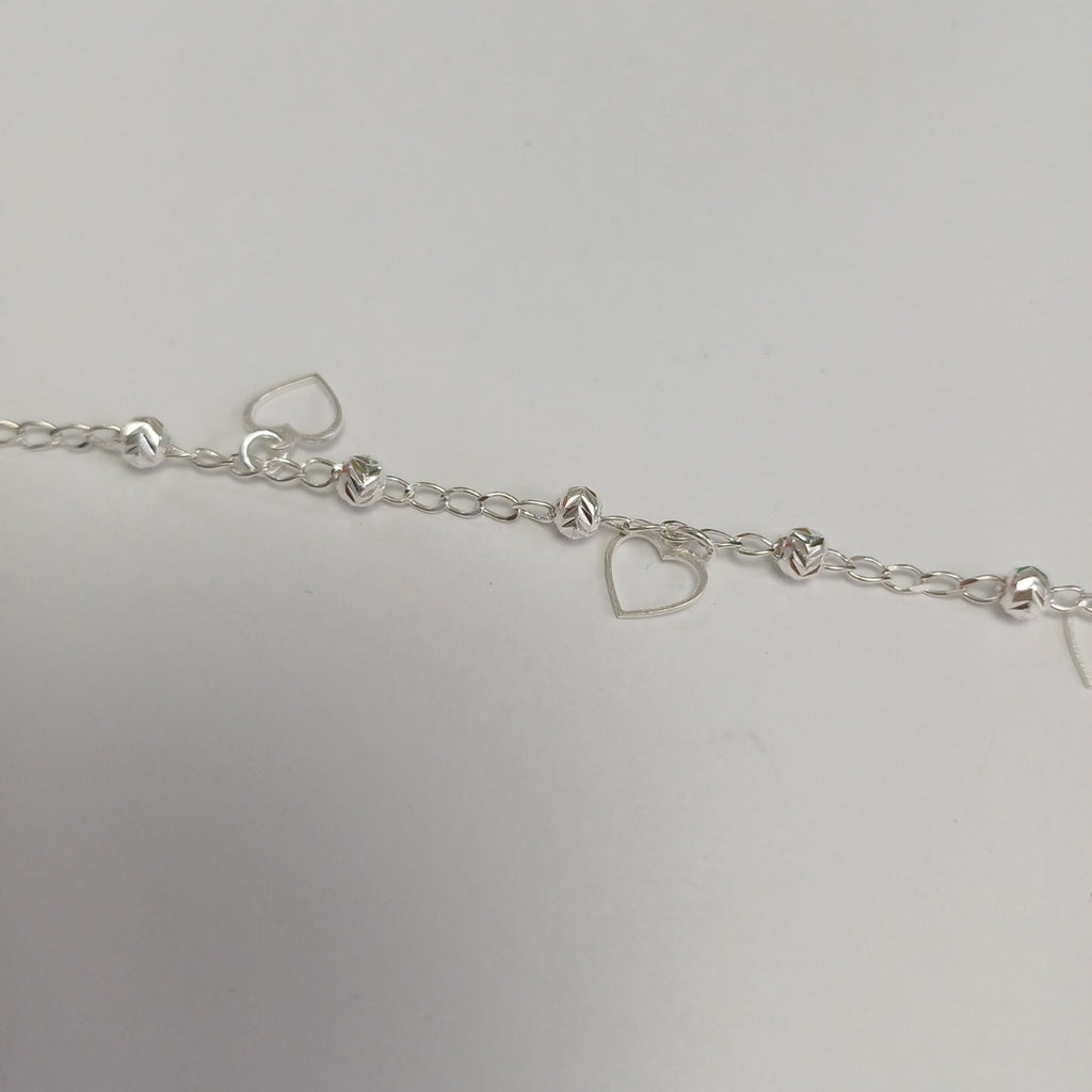 PULSERA TEJIDO ESPECIAL PLATA .925 18 CM 2.7 GR (NUEVO)