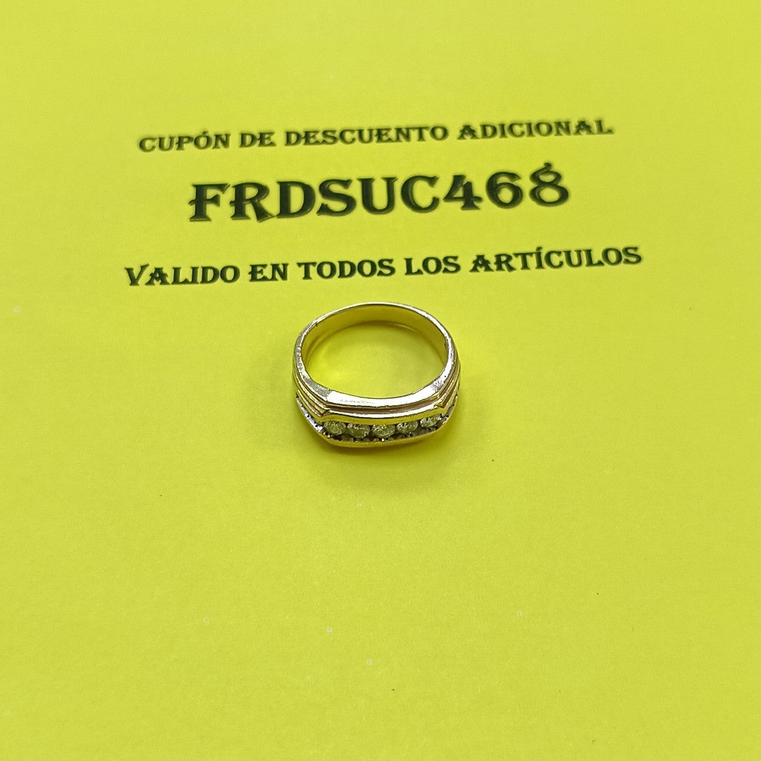ANILLO ORO 10 K 7,20 GRMS (SEMINUEVO)