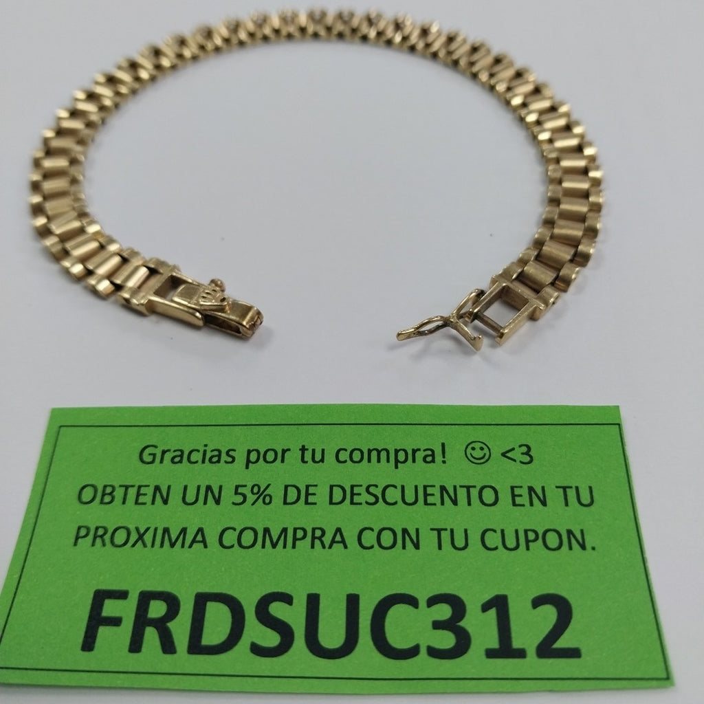 PULSERA ORO 14 K 17.1 GRMS (SEMINUEVO)